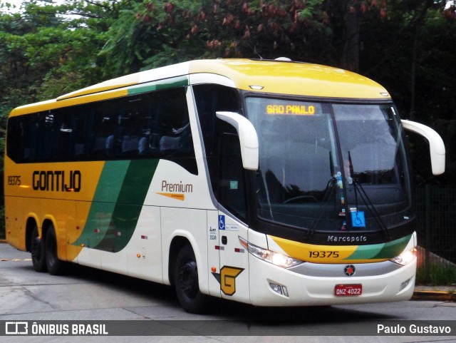 Empresa Gontijo de Transportes 19375 na cidade de São Paulo, São Paulo, Brasil, por Paulo Gustavo. ID da foto: 12012923.