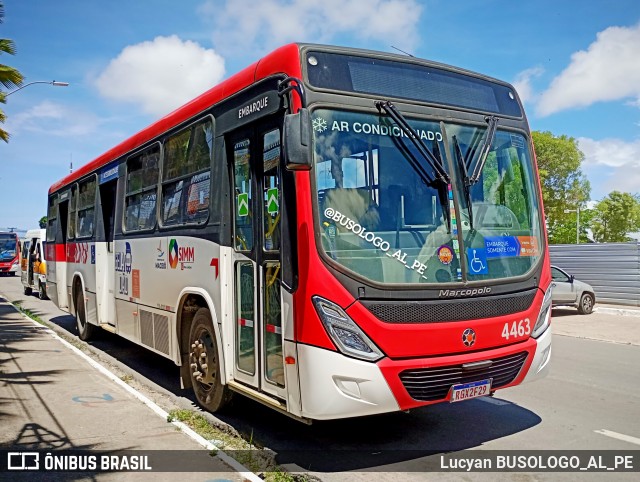 Real Alagoas de Viação 4463 na cidade de Maceió, Alagoas, Brasil, por Lucyan BUSOLOGO_AL_PE. Número da foto: #12013076.