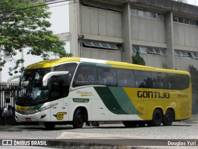 Empresa Gontijo de Transportes 19500 na cidade de Belo Horizonte, Minas Gerais, Brasil, por Douglas Yuri. Número da foto: #12011112.