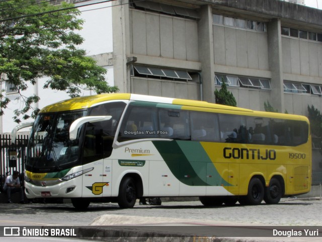 Empresa Gontijo de Transportes 19500 na cidade de Belo Horizonte, Minas Gerais, Brasil, por Douglas Yuri. ID da foto: 12011112.