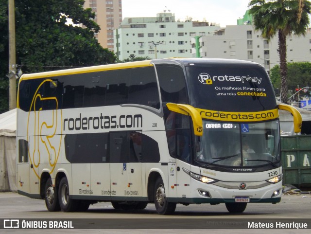 RodeRotas - Rotas de Viação do Triângulo 2230 na cidade de Goiânia, Goiás, Brasil, por Mateus Henrique. ID da foto: 12011249.