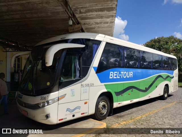 Bel-Tour Transportes e Turismo 306 na cidade de Valença, Rio de Janeiro, Brasil, por Danilo  Ribeiro. ID da foto: 12013673.