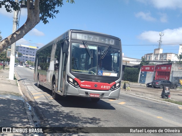 Express Transportes Urbanos Ltda 4 8121 na cidade de São Paulo, São Paulo, Brasil, por Rafael Lopes de Oliveira. Número da foto: #12014093.