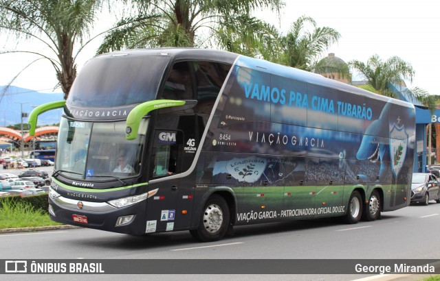 Viação Garcia 8454 na cidade de Aparecida, São Paulo, Brasil, por George Miranda. Número da foto: #12014472.