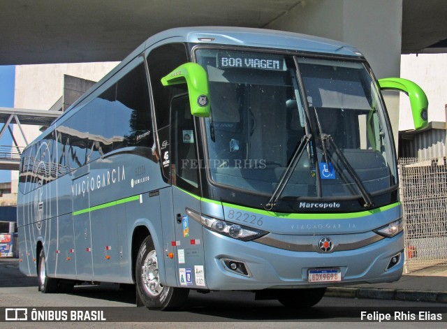 Viação Garcia 82226 na cidade de Campinas, São Paulo, Brasil, por Felipe Rhis Elias. Número da foto: #12014009.