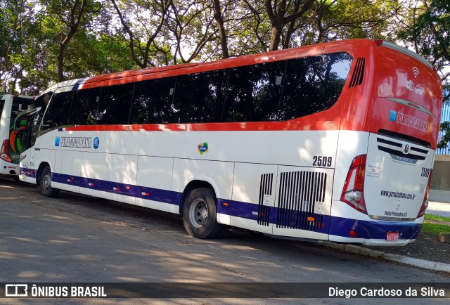 Viação Piracicabana 2509 na cidade de São Paulo, São Paulo, Brasil, por Diego Cardoso da Silva. Número da foto: #12013325.