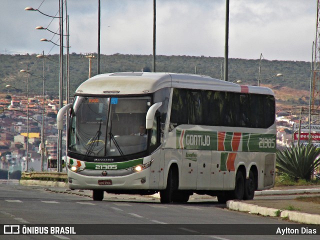 Empresa Gontijo de Transportes 21385 na cidade de Vitória da Conquista, Bahia, Brasil, por Aylton Dias. Número da foto: #12014225.