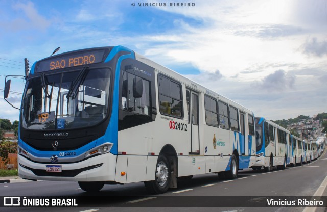 Viação São Pedro 0324012 na cidade de Manaus, Amazonas, Brasil, por Vinicius Ribeiro. Número da foto: #12014552.
