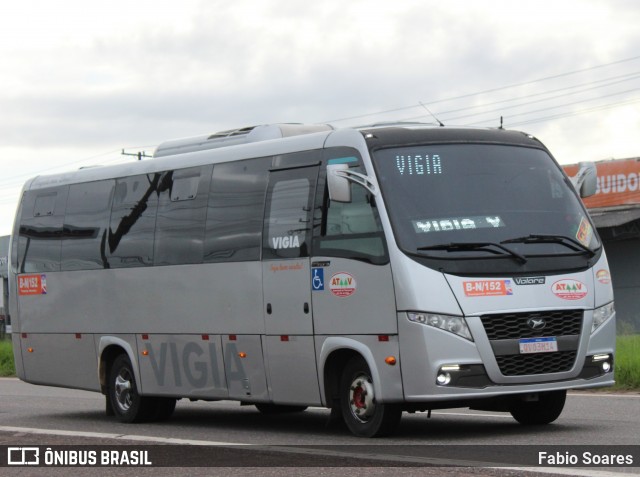 Ônibus Particulares B-N/152 na cidade de Benevides, Pará, Brasil, por Fabio Soares. ID da foto: 12014702.