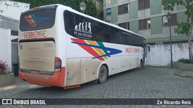 Viação Serrense 2000 na cidade de Petrópolis, Rio de Janeiro, Brasil, por Zé Ricardo Reis. Número da foto: #12014697.