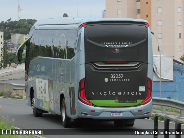Viação Garcia 82059 na cidade de Campinas, São Paulo, Brasil, por Douglas Célio Brandao. Número da foto: #12014655.