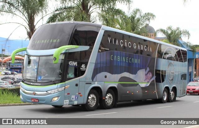 Viação Garcia 8605 na cidade de Aparecida, São Paulo, Brasil, por George Miranda. Número da foto: #12014511.