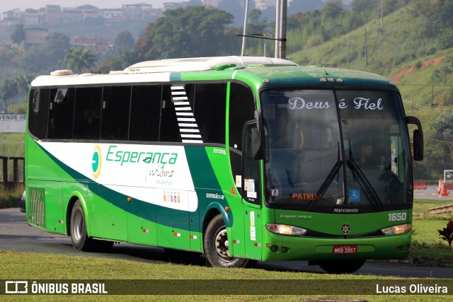 Esperança Turismo 1650 na cidade de Juiz de Fora, Minas Gerais, Brasil, por Lucas Oliveira. ID da foto: 12013943.