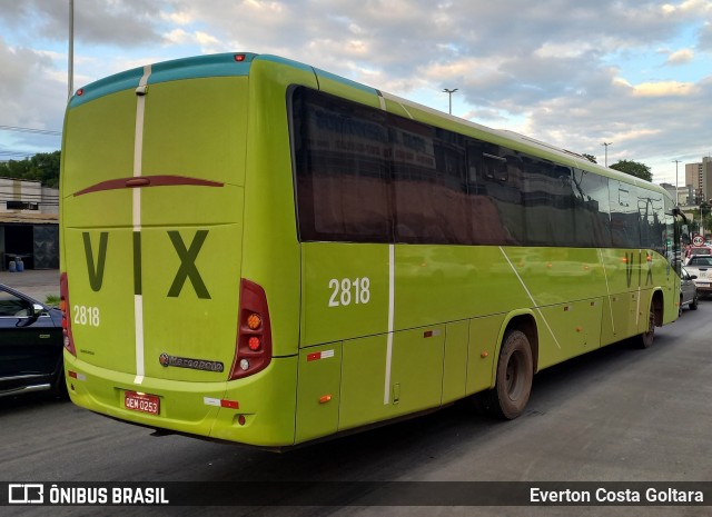 VIX Transporte e Logística 2818 na cidade de Cariacica, Espírito Santo, Brasil, por Everton Costa Goltara. Número da foto: #12013984.