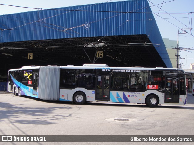 Next Mobilidade - ABC Sistema de Transporte 8360 na cidade de Santo André, São Paulo, Brasil, por Gilberto Mendes dos Santos. Número da foto: #12013228.