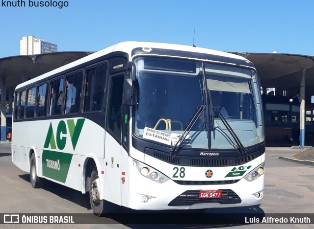 ACV Turismo 28 na cidade de Porto Alegre, Rio Grande do Sul, Brasil, por Luis Alfredo Knuth. Número da foto: #12013329.