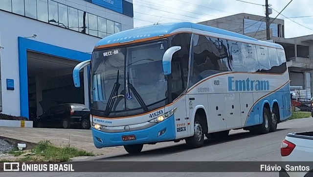 Emtram 4920 na cidade de Barra da Estiva, Bahia, Brasil, por Flávio  Santos. ID da foto: 12017549.