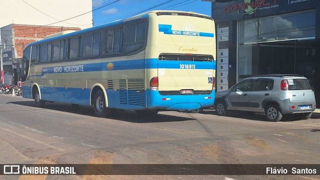 Viação Novo Horizonte 1016911 na cidade de Barra da Estiva, Bahia, Brasil, por Flávio  Santos. Número da foto: #12017638.