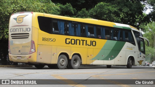 Empresa Gontijo de Transportes 18850 na cidade de São Paulo, São Paulo, Brasil, por Cle Giraldi. ID da foto: 12016234.