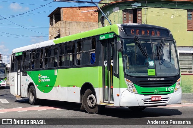 Auto Viação São João 1 052 na cidade de Campos dos Goytacazes, Rio de Janeiro, Brasil, por Anderson Pessanha. Número da foto: #12016044.