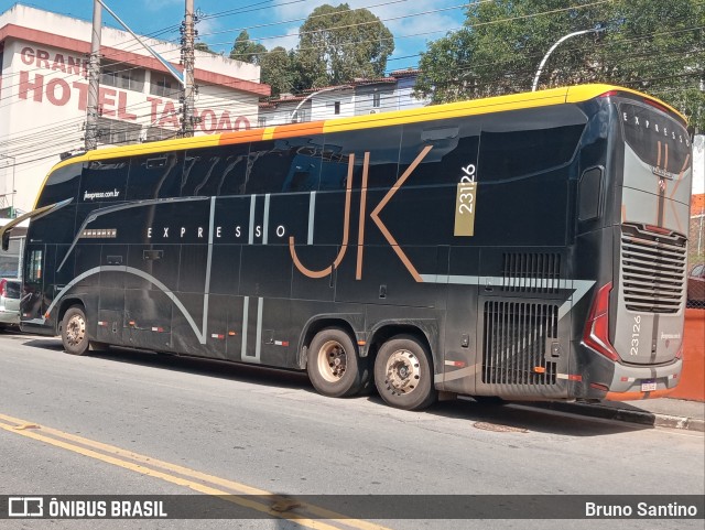 Expresso JK 23126 na cidade de Taboão da Serra, São Paulo, Brasil, por Bruno Santino. Número da foto: #12017867.