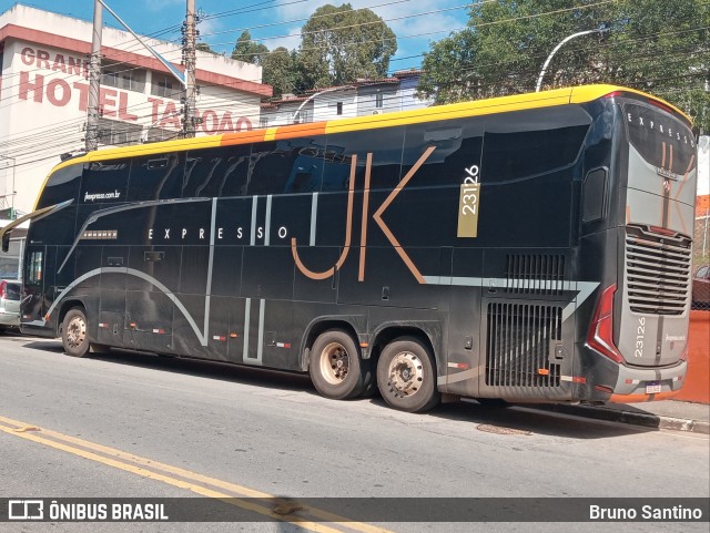 Expresso JK 23126 na cidade de Taboão da Serra, São Paulo, Brasil, por Bruno Santino. ID da foto: 12017867.