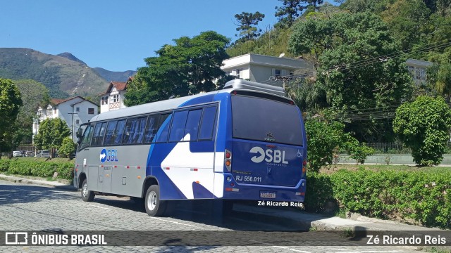 SBL Transportes RJ 556.011 na cidade de Petrópolis, Rio de Janeiro, Brasil, por Zé Ricardo Reis. Número da foto: #12016720.