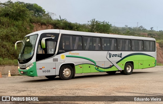 Turin Transportes 1440 na cidade de Conselheiro Lafaiete, Minas Gerais, Brasil, por Eduardo Vieira. ID da foto: 12016669.