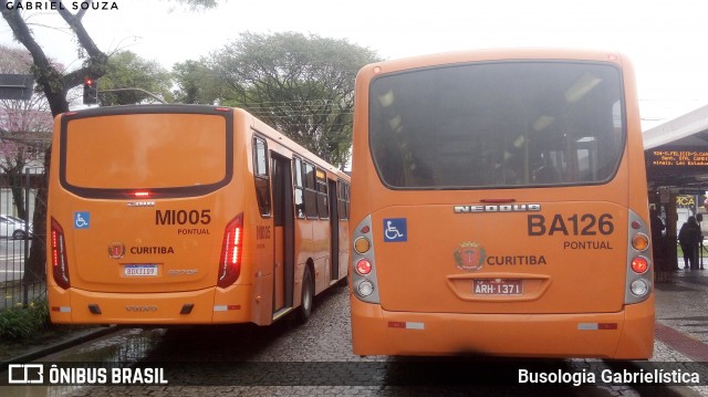 Transporte Coletivo Glória BA126 na cidade de Curitiba, Paraná, Brasil, por Busologia Gabrielística. ID da foto: 12018075.