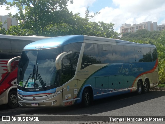 Arca Turismo 5083 na cidade de Caldas Novas, Goiás, Brasil, por Thomas Henrique de Moraes. Número da foto: #12016064.