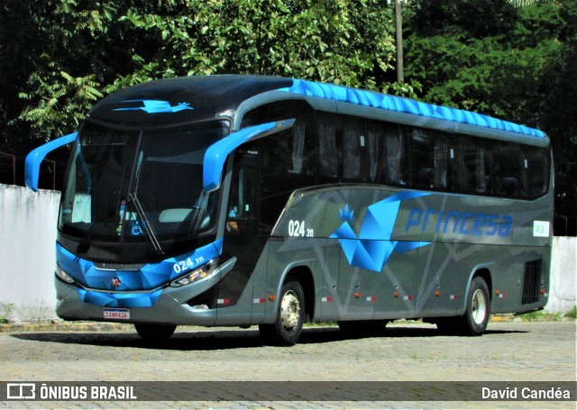 Viação Princesa dos Inhamuns 0241311 na cidade de Fortaleza, Ceará, Brasil, por David Candéa. ID da foto: 12017508.