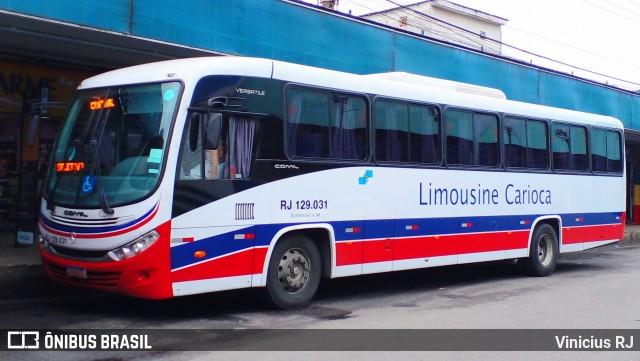 Empresa de Transportes Limousine Carioca RJ 129.031 na cidade de Duque de Caxias, Rio de Janeiro, Brasil, por Vinicius RJ. ID da foto: 12017989.