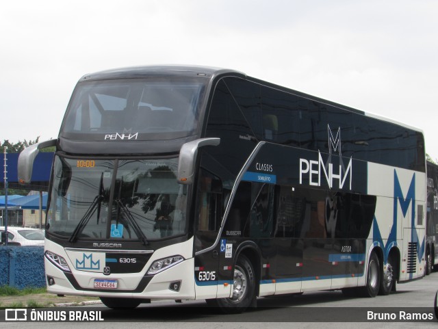 Empresa de Ônibus Nossa Senhora da Penha 63015 na cidade de São Paulo, São Paulo, Brasil, por Bruno Ramos. ID da foto: 12016683.