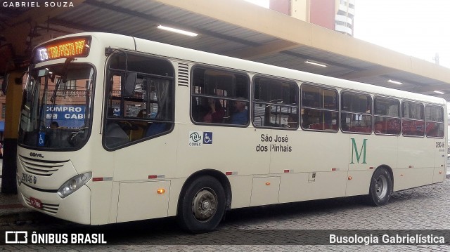 Viação Marumbi 28046 na cidade de Curitiba, Paraná, Brasil, por Busologia Gabrielística. ID da foto: 12016961.