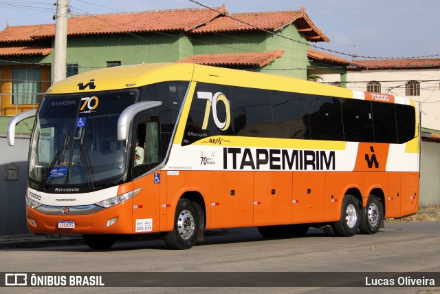 Viação Itapemirim 70000 na cidade de Serra, Espírito Santo, Brasil, por Lucas Oliveira. ID da foto: 12017500.