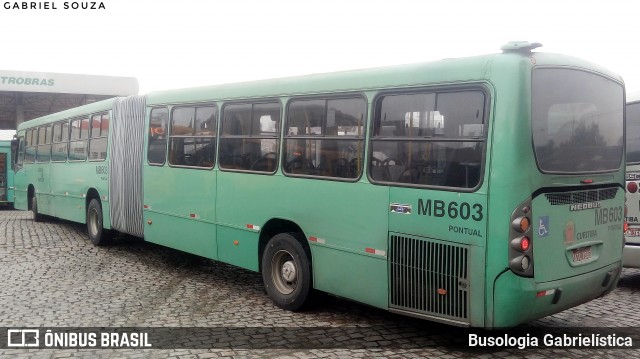 Auto Viação Mercês MB603 na cidade de Curitiba, Paraná, Brasil, por Busologia Gabrielística. ID da foto: 12017869.