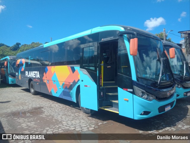 Planeta Transportes Rodoviários 2257 na cidade de Cariacica, Espírito Santo, Brasil, por Danilo Moraes. ID da foto: 12017539.