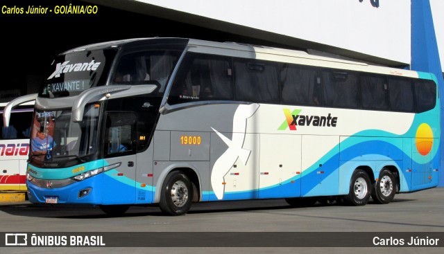 Viação Xavante 19000 na cidade de Goiânia, Goiás, Brasil, por Carlos Júnior. Número da foto: #12020077.