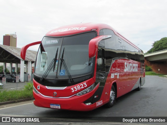 Viação Santa Cruz 33823 na cidade de Campinas, São Paulo, Brasil, por Douglas Célio Brandao. ID da foto: 12019154.