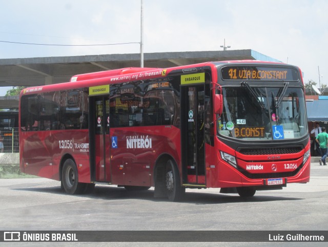 Auto Ônibus Brasília 1.3.056 na cidade de Niterói, Rio de Janeiro, Brasil, por Luiz Guilherme. Número da foto: #12019948.