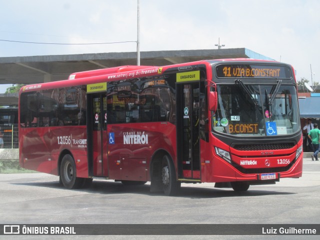 Auto Ônibus Brasília 1.3.056 na cidade de Niterói, Rio de Janeiro, Brasil, por Luiz Guilherme. ID da foto: 12019948.