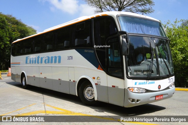 Emtram 3170 na cidade de São Paulo, São Paulo, Brasil, por Paulo Henrique Pereira Borges. Número da foto: #12019485.