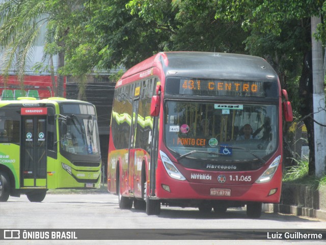 Auto Lotação Ingá 1.1.065 na cidade de Niterói, Rio de Janeiro, Brasil, por Luiz Guilherme. ID da foto: 12019939.