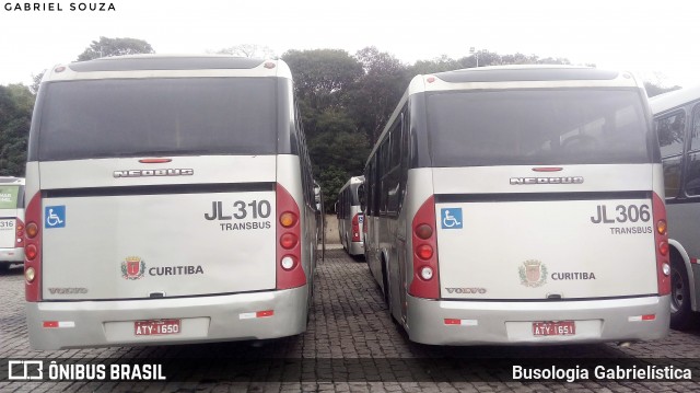 Expresso Azul JL310 na cidade de Curitiba, Paraná, Brasil, por Busologia Gabrielística. ID da foto: 12019160.