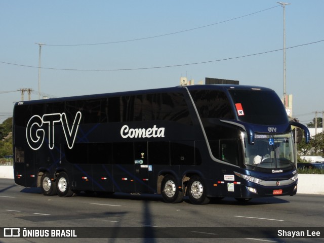 Viação Cometa 17313 na cidade de São Paulo, São Paulo, Brasil, por Shayan Lee. ID da foto: 12020605.