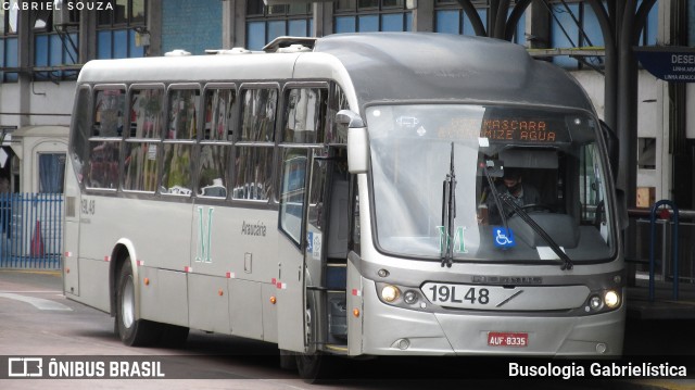 Araucária Transportes Coletivos 19L48 na cidade de Araucária, Paraná, Brasil, por Busologia Gabrielística. ID da foto: 12018883.