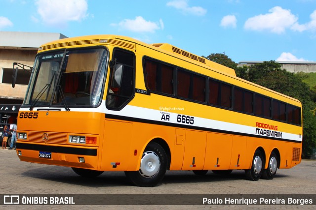 Ônibus Particulares 6665 na cidade de Juiz de Fora, Minas Gerais, Brasil, por Paulo Henrique Pereira Borges. ID da foto: 12019496.