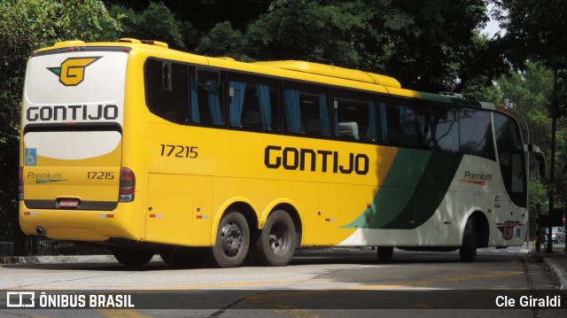 Empresa Gontijo de Transportes 17215 na cidade de São Paulo, São Paulo, Brasil, por Cle Giraldi. ID da foto: 12018922.