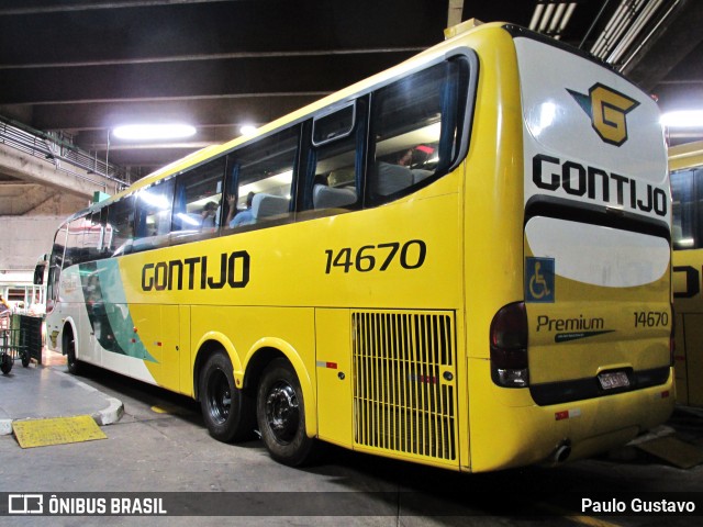 Empresa Gontijo de Transportes 14670 na cidade de São Paulo, São Paulo, Brasil, por Paulo Gustavo. ID da foto: 12023075.