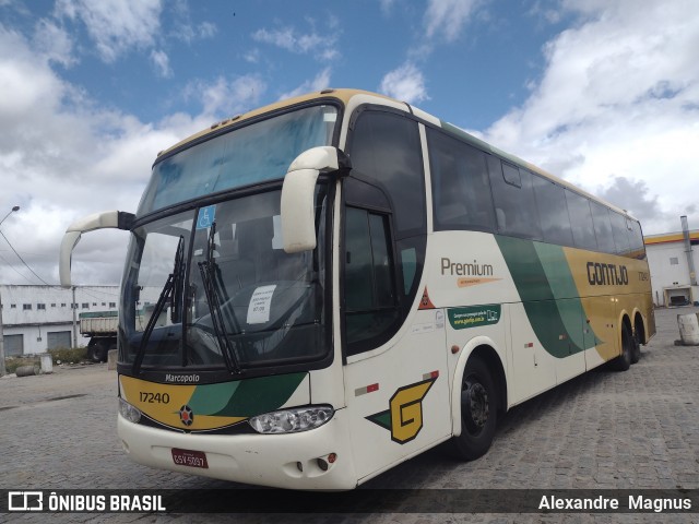 Empresa Gontijo de Transportes 17240 na cidade de São Caitano, Pernambuco, Brasil, por Alexandre  Magnus. ID da foto: 12020935.